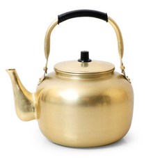 국산 막걸리 레트로 양은 주전자, 1개, 1L