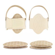 힐스텝 부주상골증후군 깔창 발바닥 발아치 쿠션 패드, 베이지