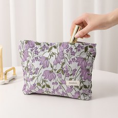 하일리엔 플라워 메이크업 파우치 이너백