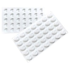 몰드몰 실리콘 몰드 - 볼륨통통하트 (35구) 석고 비누 방향제 쿠키 오븐 diy