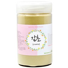 숲으로허브 천연곡물팩 감초가루 통 100g, 1개, 1개입