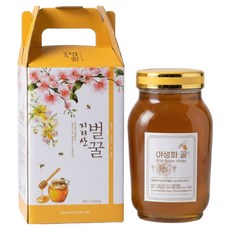 고가네 지리산 자연벌꿀 야생화꿀, 1개, 2.4kg