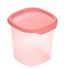 타파웨어 원터치 프레시 정사각 810ml (1개) 분홍 보관용기