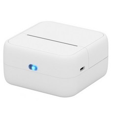 화이트플래닛 블루투스 미니 네임스티커 감열식 라벨기 라벨 프린터 + 라벨지 3롤 + 파우치 세트, 1세트, WPNT-01