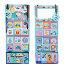 몬테소리 장난감 촉감놀이책 아기체육관 초점책, ABC, 1개