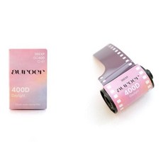 어로어 컬러필름 35mm / 영화용 필름 36매 (C-41) 컬러현상가능, 1개, 어로어400
