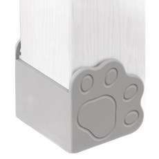 방문 모서리 보호대 아기 코너 가드 보호대, 그레이, 4개