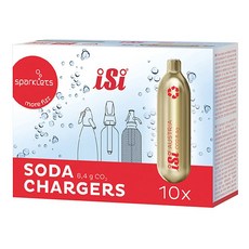 iSi 이지 소다메이커 탄산 실린더 카트리지 가스 Co2 8.4g (10개입), 단품
