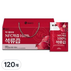 미쁨생활건강 딱좋아 NFC착즙 석류즙, 120개, 70ml