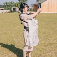 여름 아기띠워머 (인견) 아기 가리개 햇빛 가리개, 인견선인장(스트랩x)
