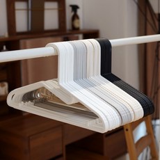 BONOHOUSE 無痕防滑衣架, 白色, 50入