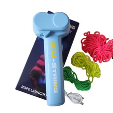 무중력 광선검 짚스트링 로프검 SNS핫아이템 광선검 실3개포함, 무중력 광선검 짚스트링(블루)