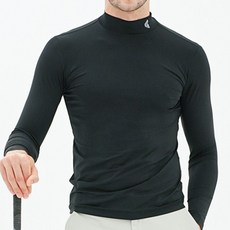 김영주 남성 골프웨어 차이나 UV차단 기능성 긴팔 반목 이너 티셔츠 스포츠 상의