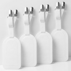 코코로이 밀림방지 침대 고정집게 매트리스 고정벨트 이불 고정밴드, 4세트, 화이트 4세트, 화이트