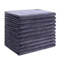 다용도 극세사 업소용 수건 미용타올, 5개, 다크그레이