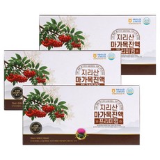 [로코스샵] 지리산 마가목 진액 프리미엄 % 자연산 마가목열매 엉겅퀴 소연골 농축액 엑기스 건강즙 선물, 90개, 70ml