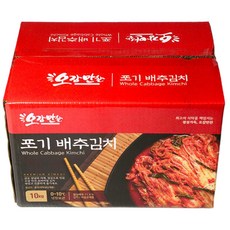 오감만찬 대용량 포기 배추김치 HACCP인증 수입산 업소용, 10kg, 1개