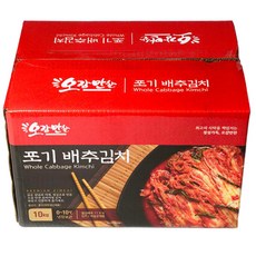 오감만찬 대용량 썰은 맛 배추김치 HACCP 인증 업소용, 10kg, 1개