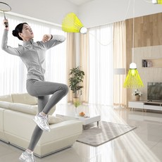 엔젤가드 돌아오는셔틀콕 리턴콕 실내배드민턴 셀프배드민턴 리턴 연습, 1개, 3개입, 돌아오는셔틀콕 (야광x)