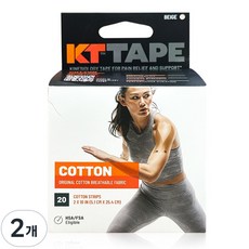 케이티 테이프 스포츠 테이핑 KT TAPE 키네시올로지, 2개