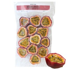 손질되어 간편한 패션후르츠, 2개, 500g(손질완료)