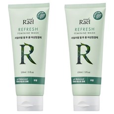 Rael 凝膠變泡沫女性清潔劑, 2個, 150ml