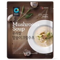 청정원 우리쌀 양송이크림수프, 60g, 2개