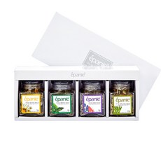 에빠니 유기농 미니4종 허브차 세트, 라벤더 + 캐모마일 + 페퍼민트 + 레몬그라스, 1세트