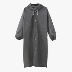 오라스 성인우비 오버핏 레인코트 다회용 EVA 우비