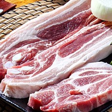 +특별할인+ [으뜸한돈] 국내산 한돈 냉장 삼겹살 500g + 목살 500g (총 1kg) 구이용, 1개, 1kg