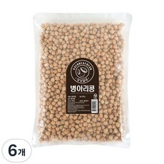 월드그린 싱싱 병아리콩, 800g, 6개
