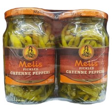 Melis 멜리스 핫케이엔 페퍼 330g X 2입 (터키) 레드핫 칠리페퍼, 1개