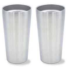온리쿠 스텐 진공 이중컵, 2개, 670ml