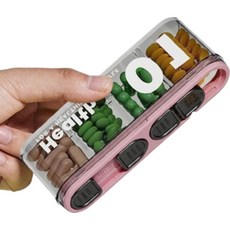 손안대고 꺼내는 휴대용 약통, 1개