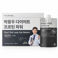 마이옵티멀 박용우 다이어트 프로틴 쉐이크 흑임자 식사대용, 14개, 40g