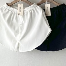 네모엔룩 여성용 1+1 페이크남방 단추 셔츠 허리밴딩 이너 레이어드 스커트 2P NL