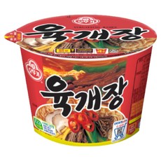 OTTOGI 不倒翁 碗裝辣牛肉湯麵 110g, 12包