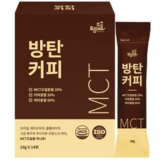 Tojongherb 即溶咖啡粉, 10g, 14條, 1盒