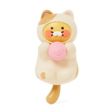 카카오프렌즈 냥냥고양이 춘식이 차량용방향제 캐릭터 송풍구형 피규어 디퓨져 새차선물 귀여운차량용품, 1개, 플로랄