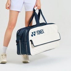 요넥스 배드민턴 가방 269BT003U 3단 토너먼트백 라켓가방 테니스 스쿼시 스매쉬스포츠, 1개, WHITE