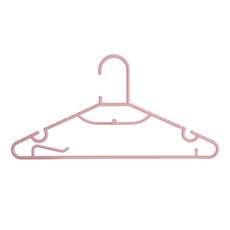 【居家cheaper】MIT 疊掛防滑衣褲架 台灣製 HA-038, 玫瑰粉10入組, 1個