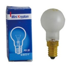 일광 미니크립톤 25W 40W 60W, E17 25W 불투명, 1개