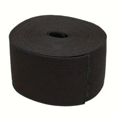 두꺼운 고탄성 밴드 가로 4/6/8/10/15/20/25/30/40/50mm 세로 400cm, 1개, 블랙15mmx400cm
