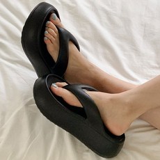 레인메이트 키높이 5cm 통굽 쪼리 슬리퍼