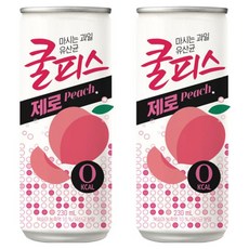 쿨피스 제로 복숭아 230ml, 30개
