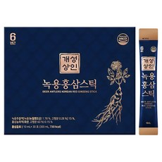 개성상인 녹용 홍삼 스틱 30개입 + 쇼핑백, 300ml, 4세트