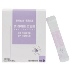 하개랩 튼튼하개 강아지 고양이 관절 슬개골 영양제, 2개, 뼈/관절강화, 30회분