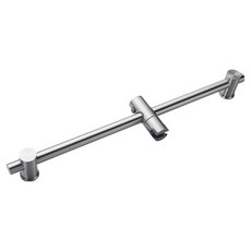 HK.sell 니켈 프리 리프트 라운드 스텐 샤워기 슬라이드바_원형, 1개, 실버