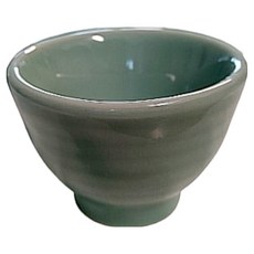 청자 술잔 전통 도자기 감성 홈술 잔 수공예 미니 잔 친집선 국내산, 1세트, 그린