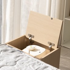 라샘 온수매트받침대 침대협탁 선반 수납장 IH25025, 냉온수매트 수납장 단품, 네추럴_IH25025